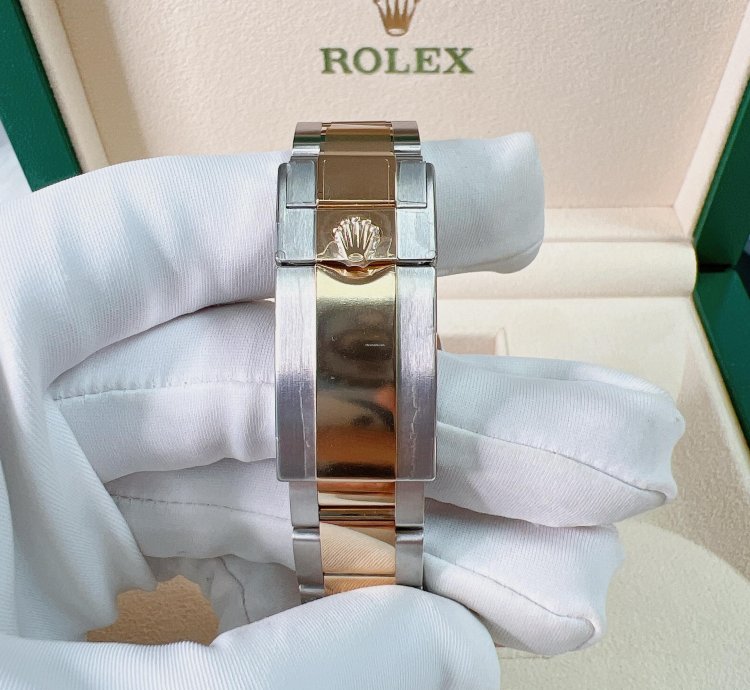 Rolex Daytona 2025 New Daytona Yellow Gold Two Tone Golden Champagne Dial