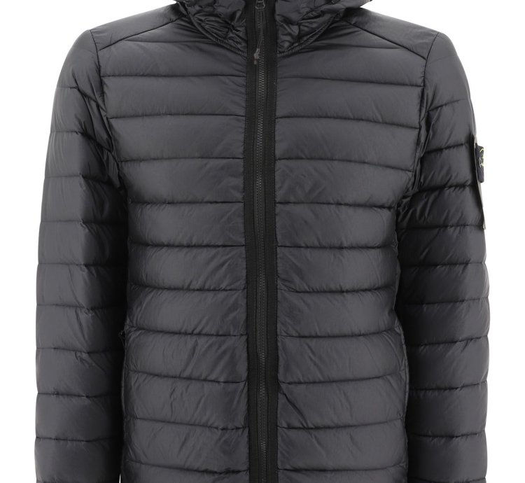 Stone Island Loom Woven Chambers Down Jacket For Men Label Size Xl