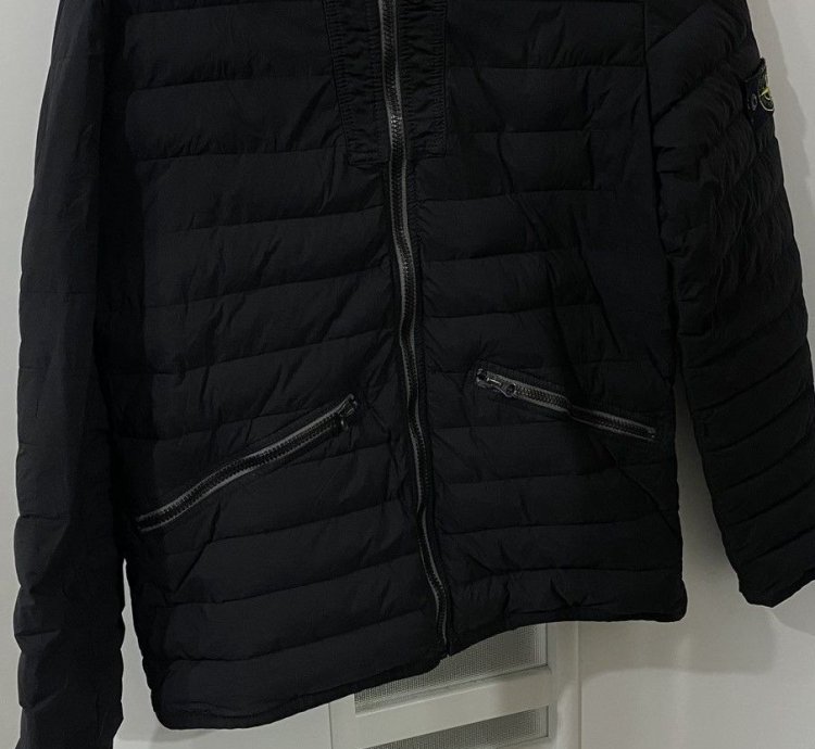Stone Island Loom Woven Down Chambers Jacket Size