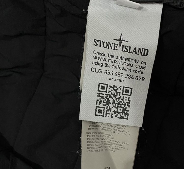 Stone Island Loom Woven Down Chambers Jacket Size