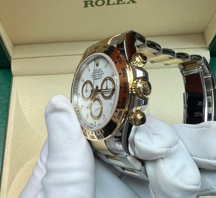 Rolex Daytona 2025 New Daytona Yellow Gold Two Tone White