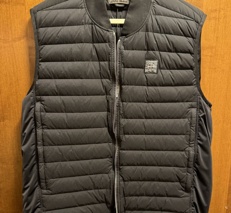 Stone Island Loom Woven Down Chambers Vest