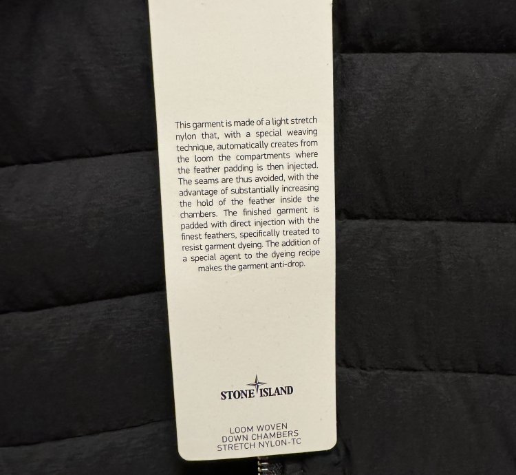 Stone Island Loom Woven Down Chambers Vest