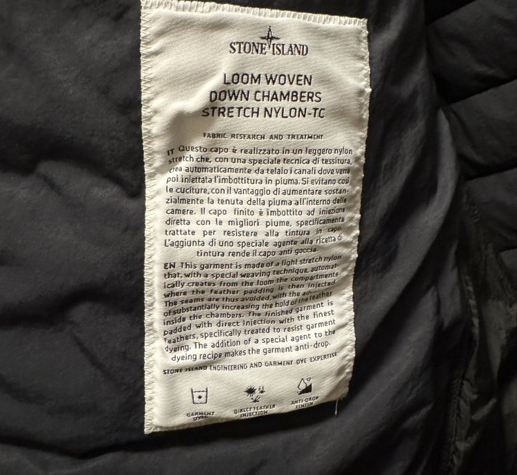 Stone Island Loom Woven Down Chambers Vest