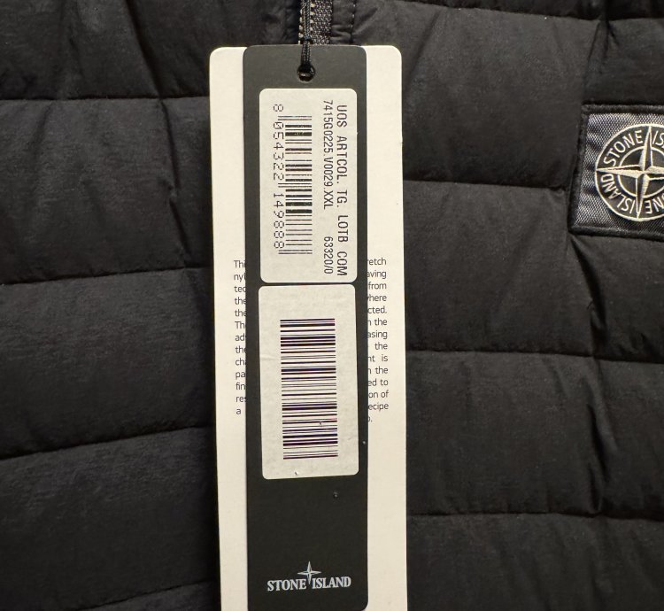 Stone Island Loom Woven Down Chambers Vest