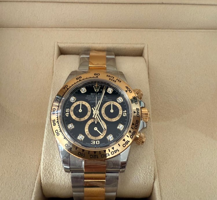 Rolex Daytona 116503 Black Diamond Dial Unworn Stickered
