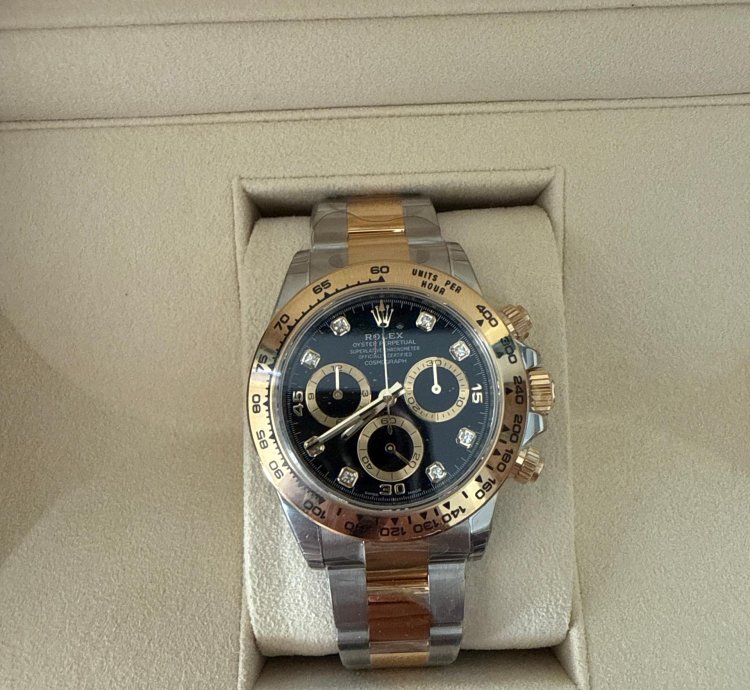 Rolex Daytona 116503 Black Diamond Dial Unworn Stickered