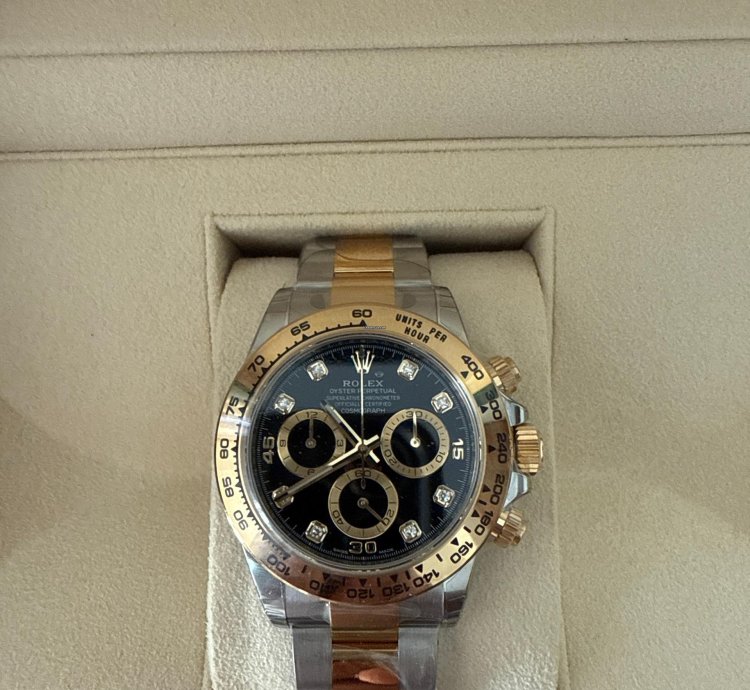 Rolex Daytona 116503 Black Diamond Dial Unworn Stickered