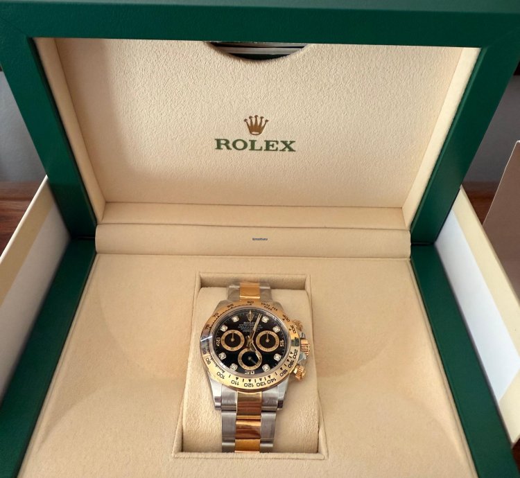 Rolex Daytona 116503 Black Diamond Dial Unworn Stickered