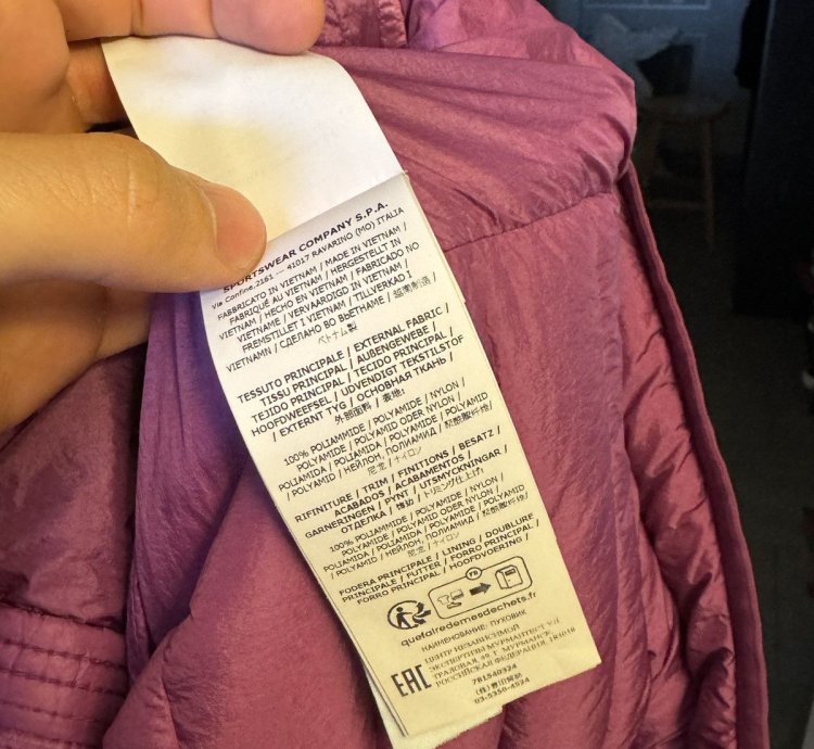 Stone Island Loom-wooven Chambers -nylon Down-tc Purple