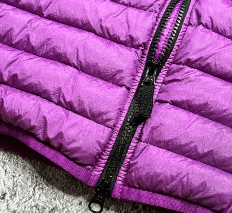 Stone Island Loom-wooven Chambers -nylon Down-tc Purple