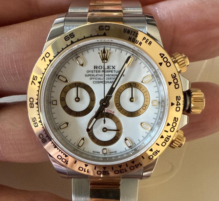 Rolex Daytona 116503 Stahl Gold Full Set Ungetragen