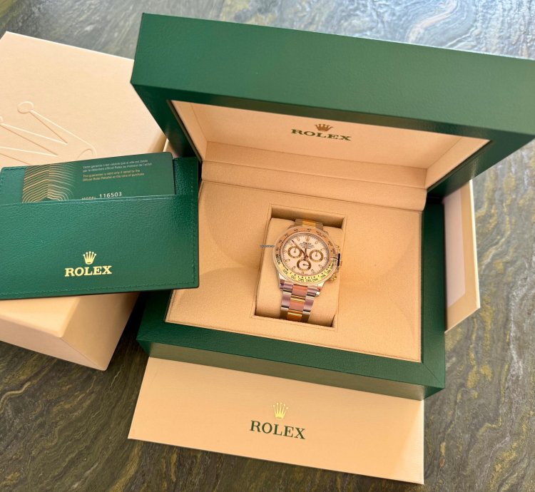 Rolex Daytona 116503 Stahl Gold Full Set Ungetragen