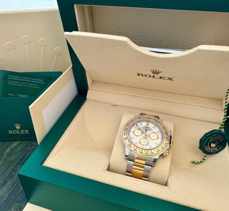 Rolex Daytona 116503 Stahl Gold Full Set Ungetragen