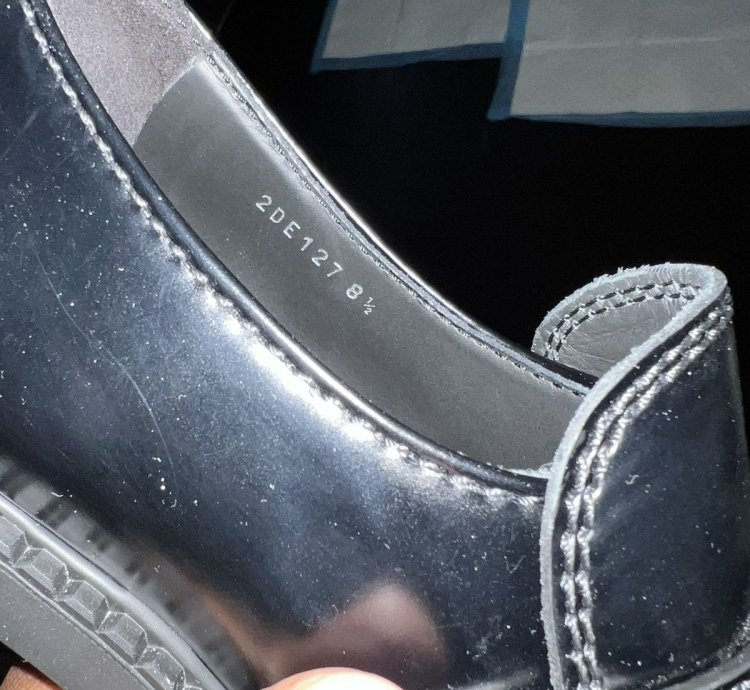 Prada Chocolate Brushed Leather Loafers