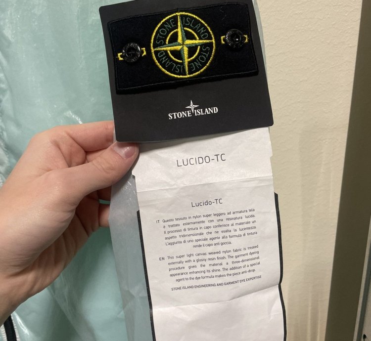 Stone Island Lucido-tc Packable Windbreaker 1100