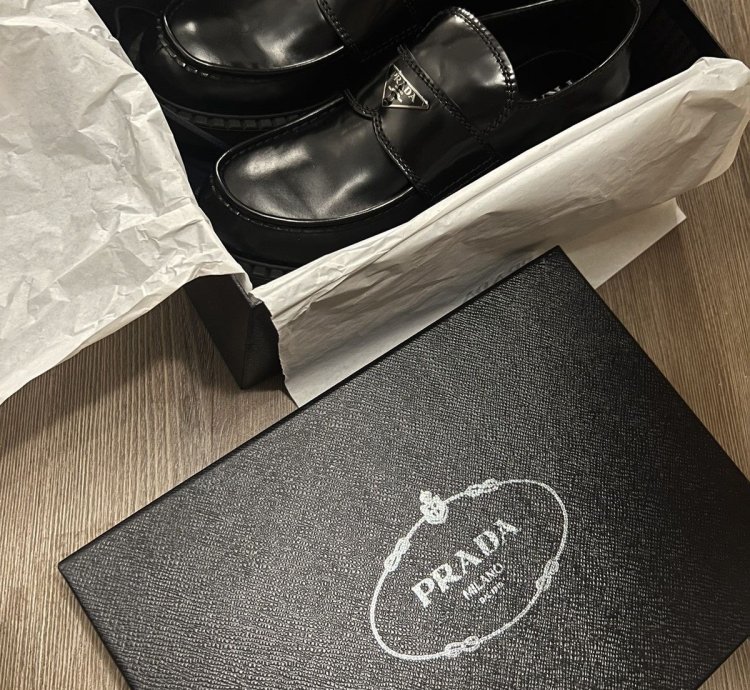 Prada Chocolate Loafers New Us11 Retail 1200