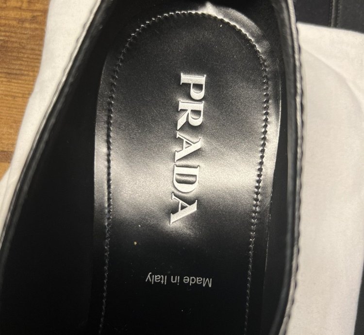 Prada Chocolate Loafers New Us11 Retail 1200