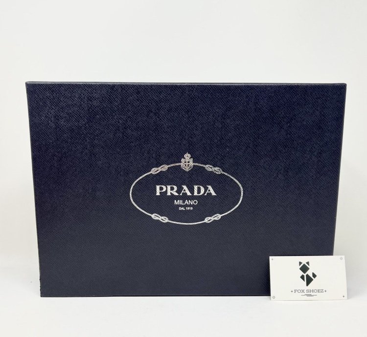 Prada Chunky Monolith Derby Shoes Brushed Leather