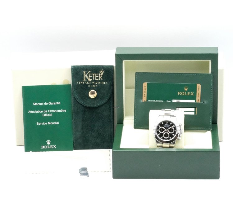 Rolex Daytona 116520 - 99 New - Full Set - Full Stickers On The Case From 2011