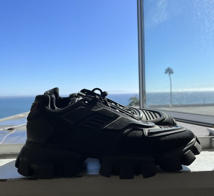 Prada Cloud Burst Thunder Technical Fabric Sneakers