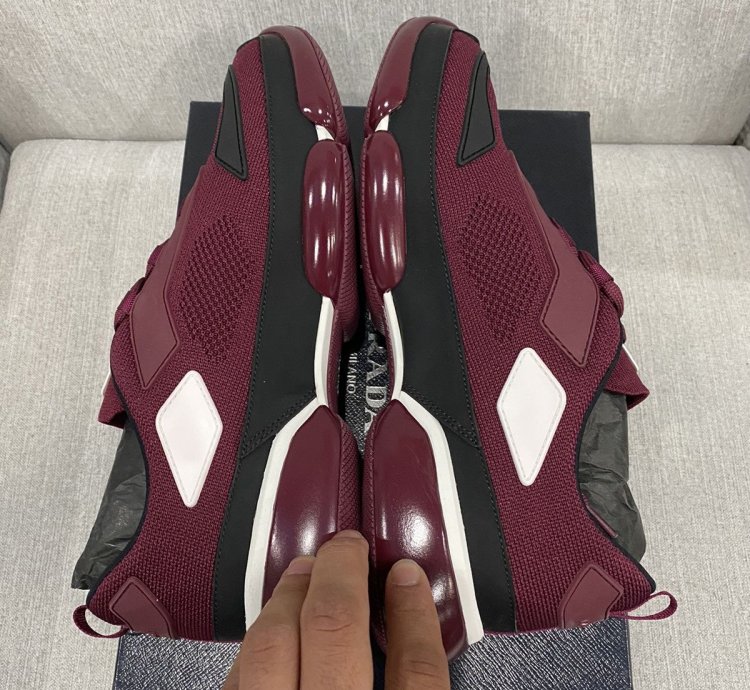 Prada Cloud Bust Burgundy