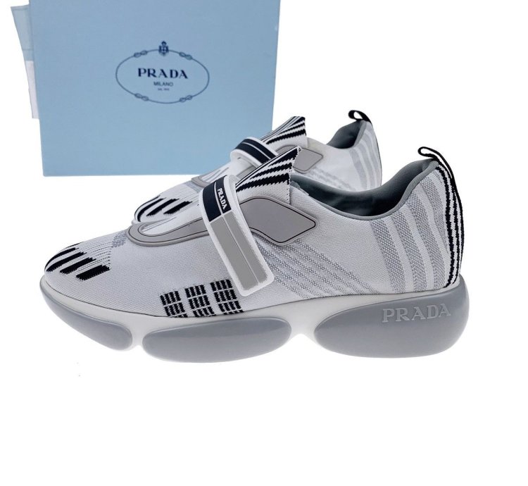 Prada Cloudbust Metallic Trainers