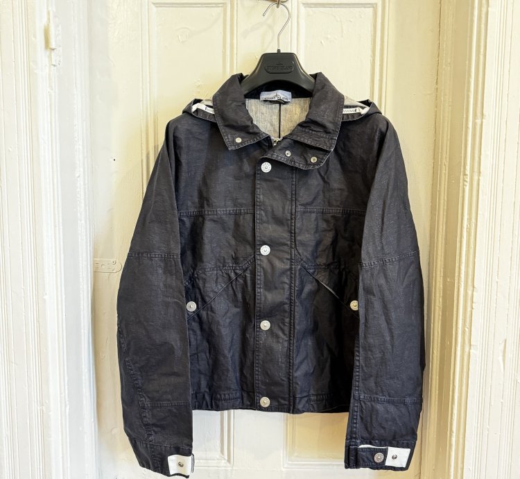 Stone Island Marina Wax Linen Jacket