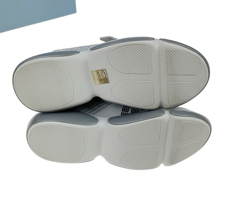 Prada Cloudbust Metallic Trainers