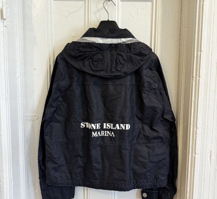 Stone Island Marina Wax Linen Jacket