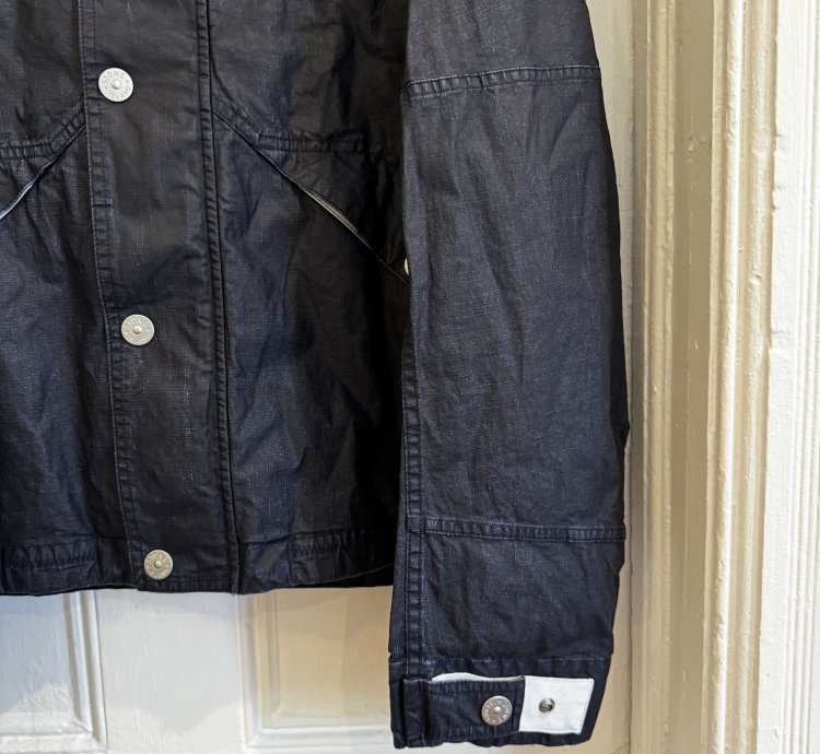 Stone Island Marina Wax Linen Jacket