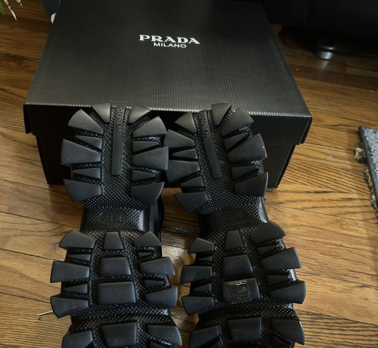 Prada Cloudbust Thunder Black Hi-top