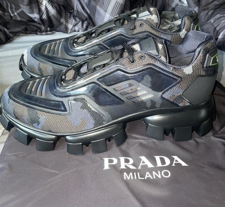 Prada Cloudbust Thunder Camo Discontinued Rare Smokey Camo