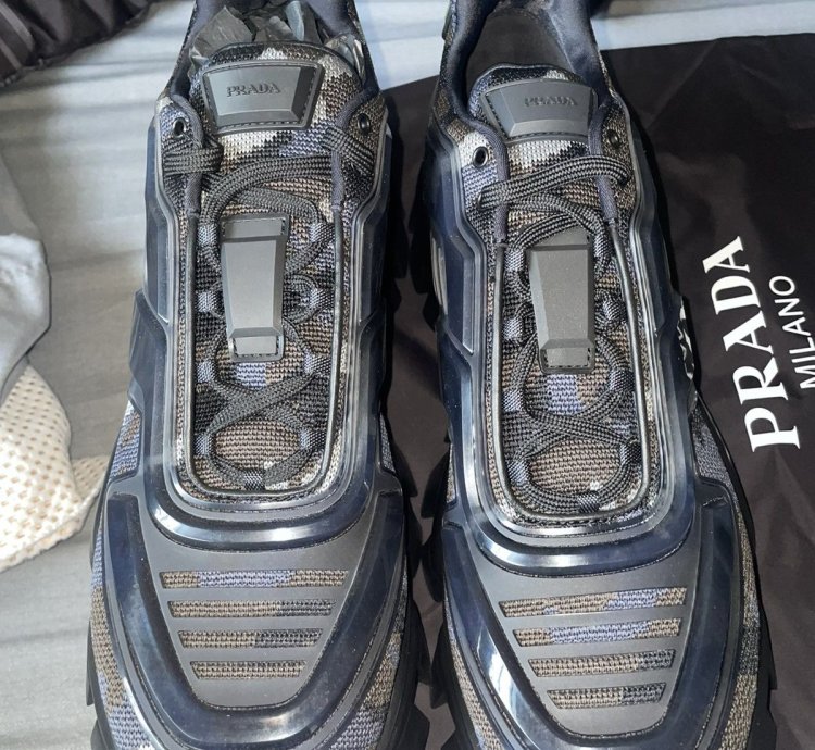 Prada Cloudbust Thunder Camo Discontinued Rare Smokey Camo