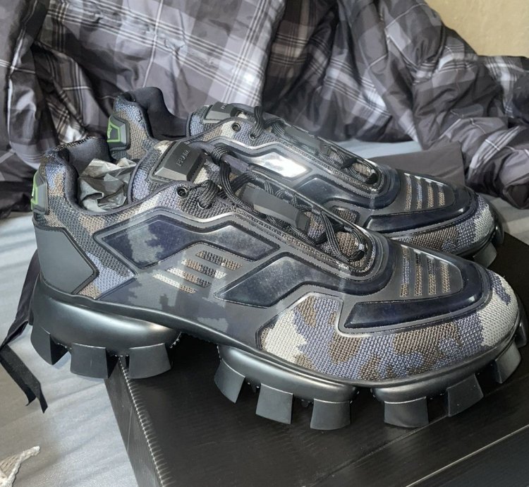Prada Cloudbust Thunder Camo Discontinued Rare Smokey Camo