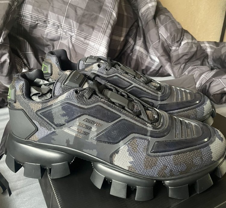 Prada Cloudbust Thunder Camo Discontinued Rare Smokey Camo
