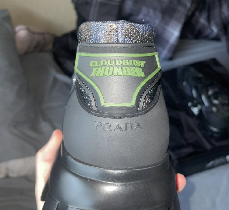 Prada Cloudbust Thunder Camo Discontinued Rare Smokey Camo