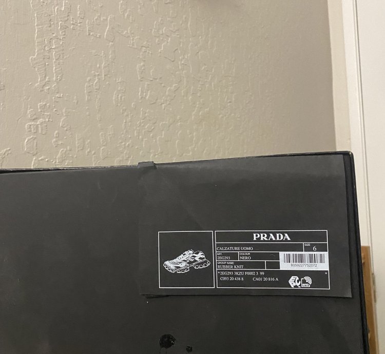 Prada Cloudbust Thunder Knit unworn