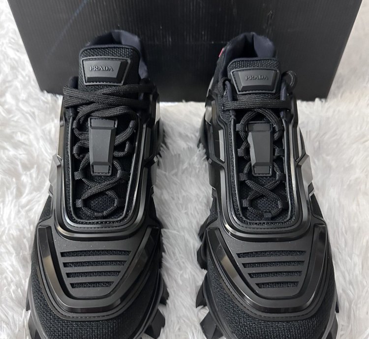 Prada Cloudbust Thunder Lug-sole Trainer Sneakers
