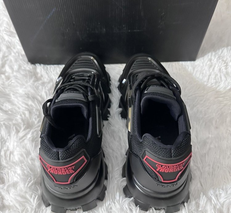 Prada Cloudbust Thunder Lug-sole Trainer Sneakers