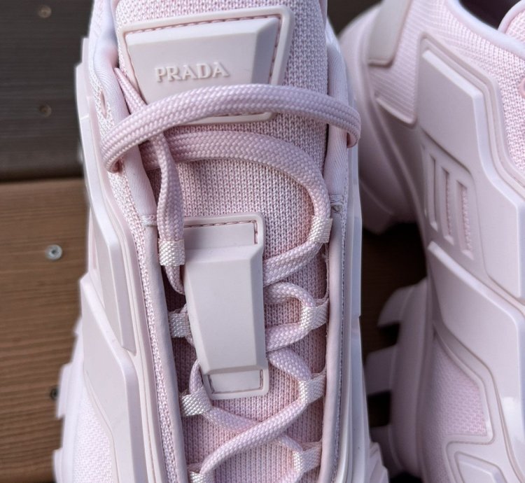 Prada Cloudbust Thunder Pink Sneakers Size 10 5
