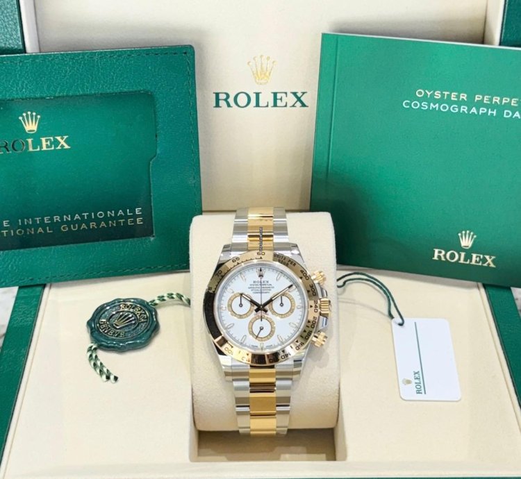Rolex Daytona 126503 White Dial Stainless Steel Yellow Gold 2025