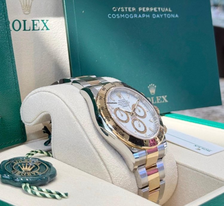 Rolex Daytona 126503 White Dial Stainless Steel Yellow Gold 2025