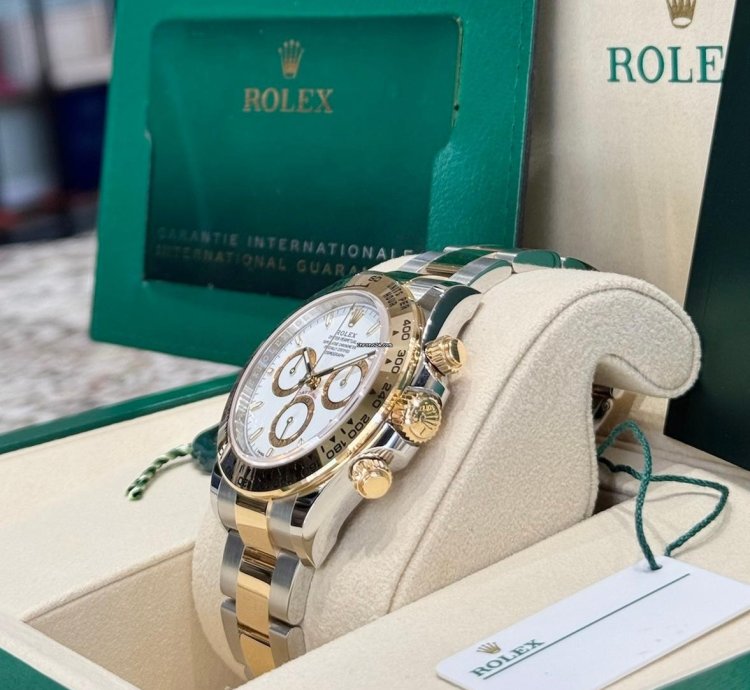 Rolex Daytona 126503 White Dial Stainless Steel Yellow Gold 2025