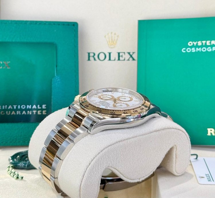 Rolex Daytona 126503 White Dial Stainless Steel Yellow Gold 2025