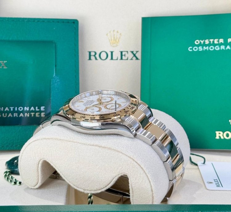 Rolex Daytona 126503 White Dial Stainless Steel Yellow Gold 2025