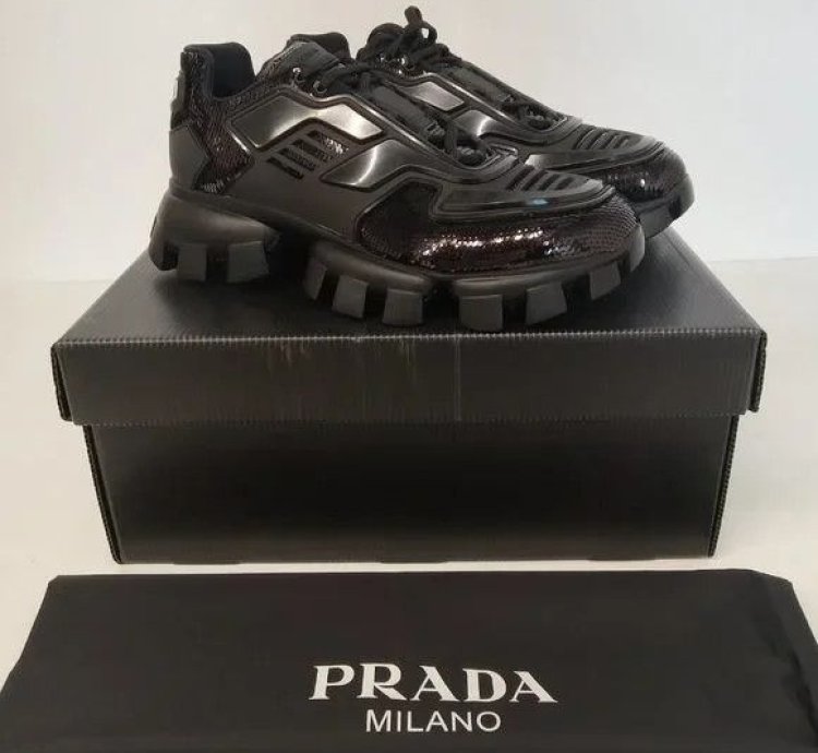 Prada Cloudbust Thunder Sequin Low-top Limited Edition