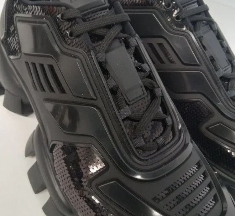 Prada Cloudbust Thunder Sequin Low-top Limited Edition