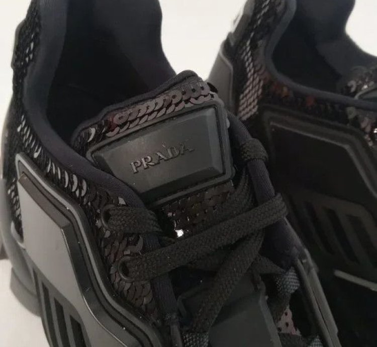 Prada Cloudbust Thunder Sequin Low-top Limited Edition