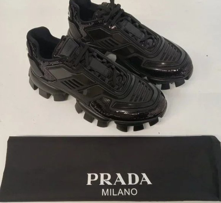 Prada Cloudbust Thunder Sequin Low-top Limited Edition